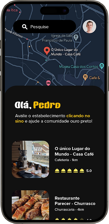 Descubra no mapa